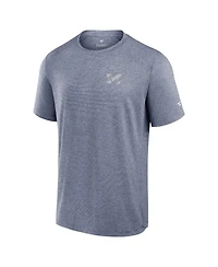 Fanatics Men's Navy Michigan Wolverines Front Office Tech T-Shirt