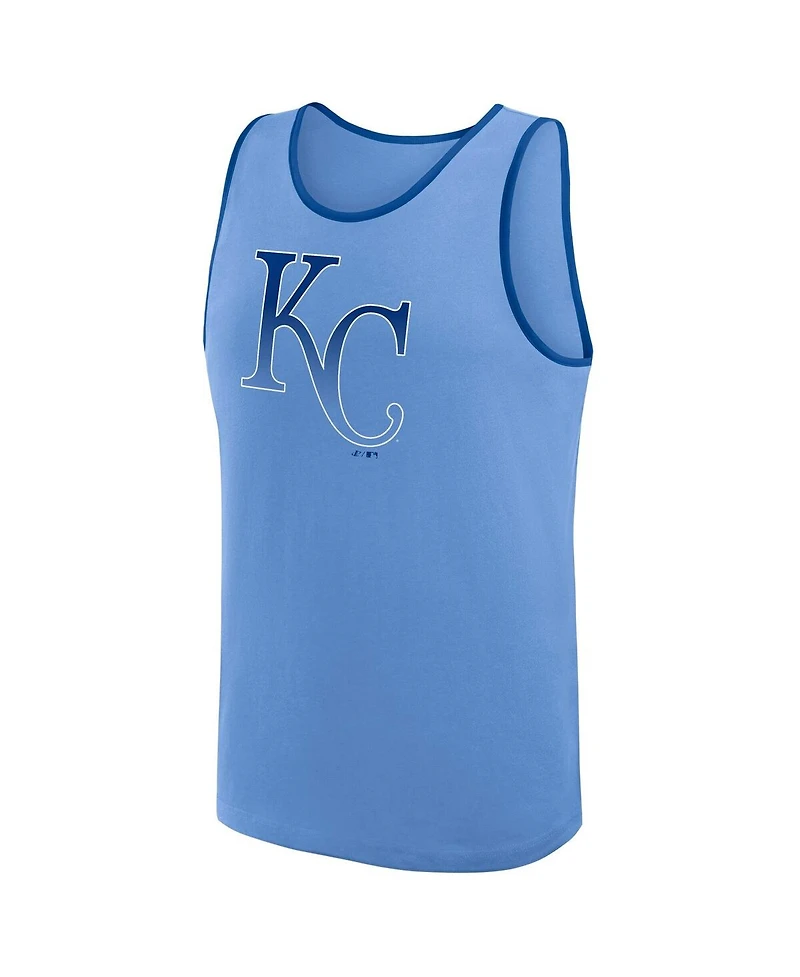 Logo Athletic Men's Light Blue Kansas City Royals Unmatched Success Tank T-Shirts