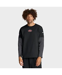 Nike Men's Black San Francisco 49ers Sideline Scripted to Win Performance Long Sleeve T-Shirt
