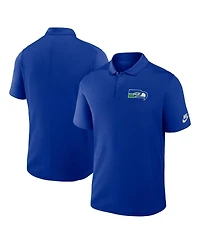 Nike Men's Royal Seattle Seahawks Rewind Victory Performance Polo Shirt