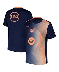 Nike Men's Navy Barcelona Third 2025/26 Academy Pro Pre-Match Jersey