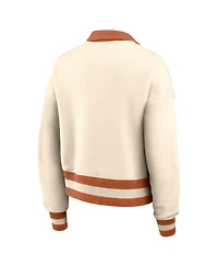 Nike Women's Tan Texas Longhorns Legacy Half-Zip Sweatshirt
