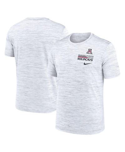 Nike Men's White Arizona Wildcats Velocity Stacked Performance T-Shirt