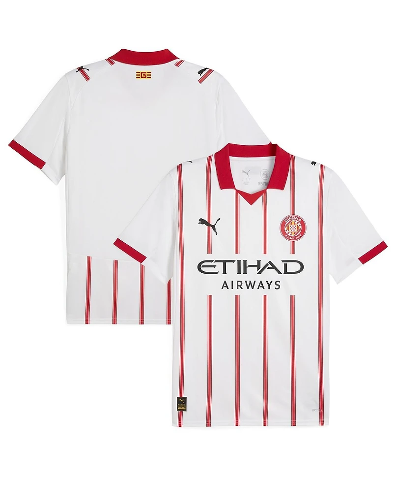 Puma Men's White Girona Fc 2025/26 Replica Home Jersey