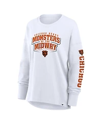 Fanatics Women's White Chicago Bears Hometown Legacy Long Sleeve T-Shirt