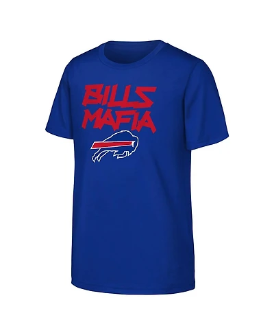 Outerstuff Big Boys and Girls Royal Buffalo Bills Team Spirit T-Shirt