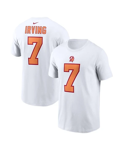 Nike Men's Bucky Irving White '76 Tampa Bay Buccaneers 50th Season Alternate Name Number T-Shirt