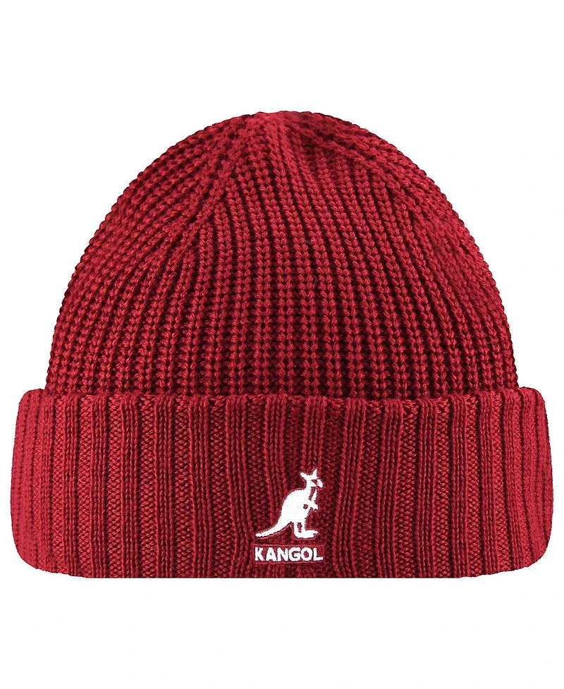 Kangol Men's Merino Wool Rib Beanie Pull-Ons & Beanies