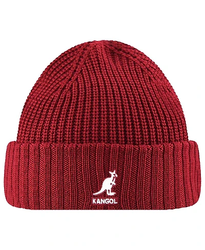 Kangol Men's Merino Wool Rib Beanie Pull-Ons & Beanies