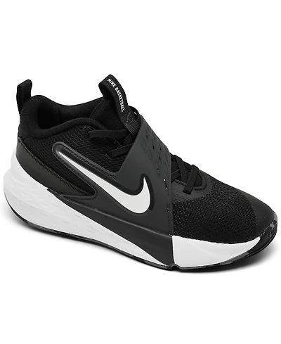 Nike Little Kids Team Hustle D 12 Fastening Strap Basketball Sneakers from Finish Line