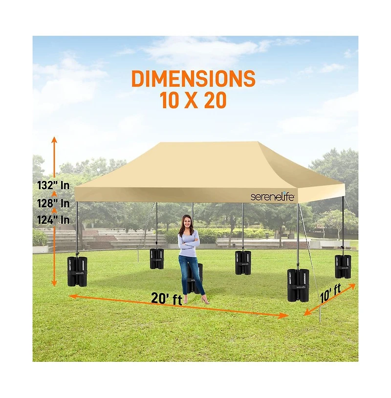 Pop Up Canopy Tent 10x20