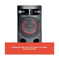 RadioShack Dual 6.5-inch Tower Pa Party Speaker with Lights 4001967