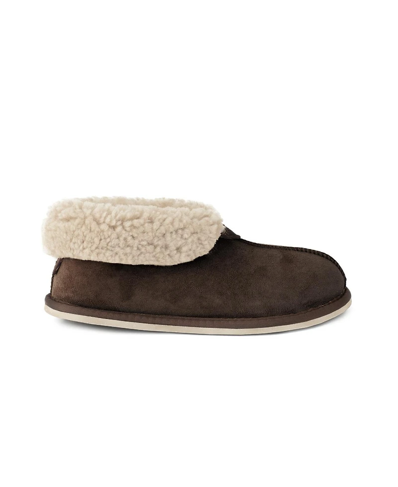 Ladies' Shearling Bootee Slippers