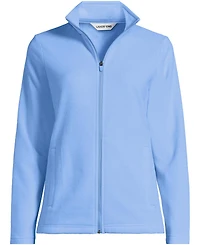 Lands' End Women's Plus Anyweather Fleece Full Zip Jacket