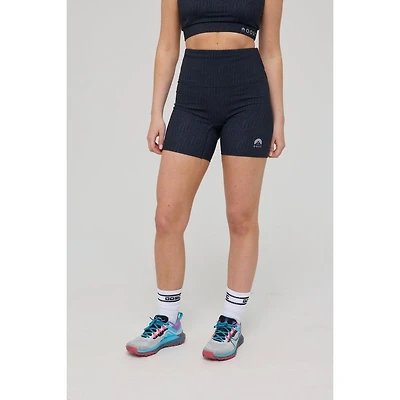 Oosc Infinite High Waisted Shorts - Black Tiger