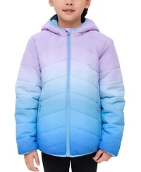 Rokka&Rolla Little and Big Girls' Reversible Fleece Jacket