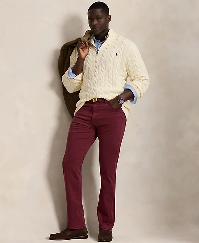 Polo Ralph Lauren Men's Big & Tall Varick Slim Straight Stretch Sateen Pants