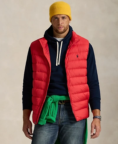 Polo Ralph Lauren Men's Big & Tall Quilted Vest Jacket