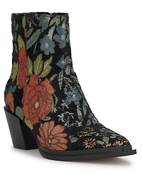 Jessica Simpson Women's Helvona Western Ankle Booties