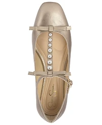 Jessica Simpson Women's Jolliya T-Strap Dress Flats