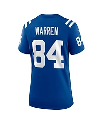 Nike Women's Tyler Warren Royal Indianapolis Colts Game Jersey