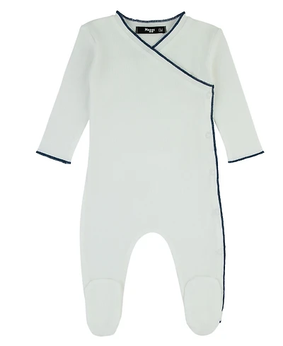 NoggiWear Unisex Baby Bamboo Ribbed Kimono Footie