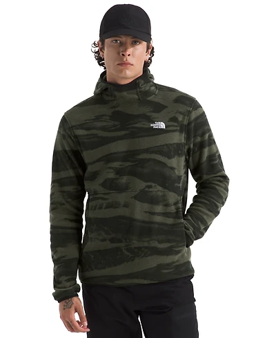 The North Face Men's Glacier Fleece Pullover Print Hoodie