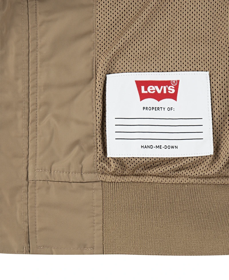 Levi's Boys 8-20 Shiny Mesh Lined Bomber Jacket