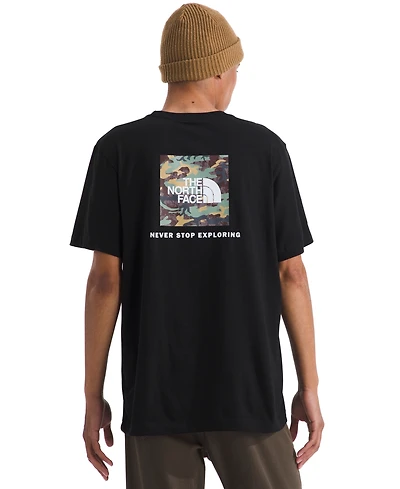 The North Face Men's Evolution Box Camo Fill Short Sleeve Graphic T-Shirt