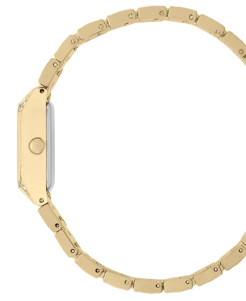 Bcbgmaxazria Women's Livia Gold-Tone Stainless Steel Bracelet Watch, 22mm