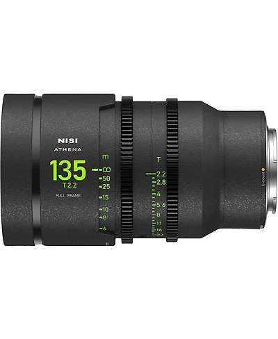 NiSi Athena Prime 135mm T2.2 Cinema Lens without Filter Holder, Sony E