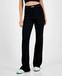 Guess Women's Flaminia Ribbed Knit Flare Pants