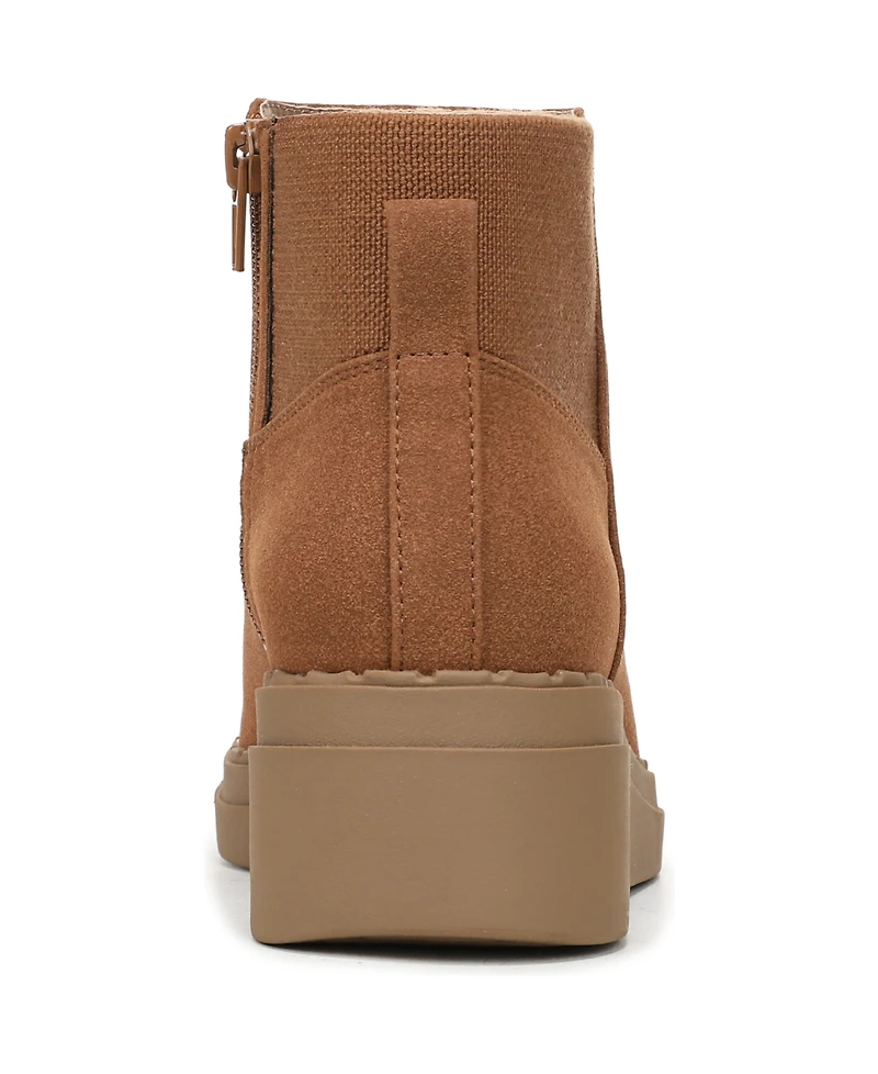 LifeStride Women's Dubliner Wedge Zip Short Boots