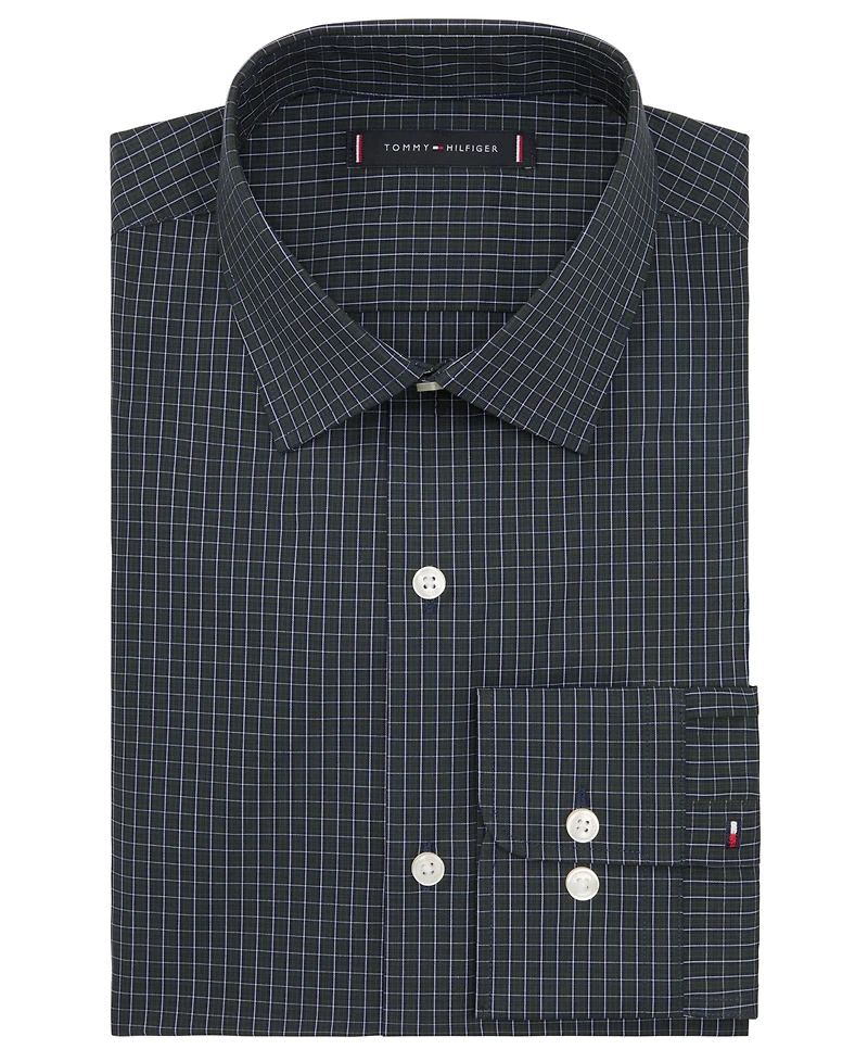 Tommy Hilfiger Men's Flex Regular Fit Dress Shirt