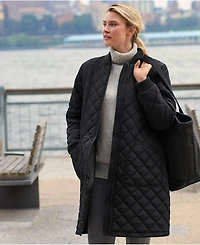 Lands' End Women's FeatherFree Insulated Bomber Coat