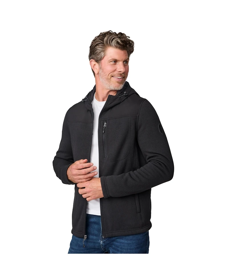 Free Country Men's Cable Fleece Brisk Jacket