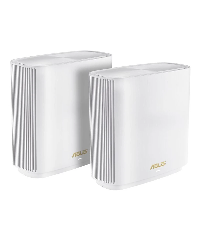 Asus ZenWiFi ET8 AX6600 Wireless Tri-Band Gigabit Mesh Wi-Fi System, White, 2-Pack