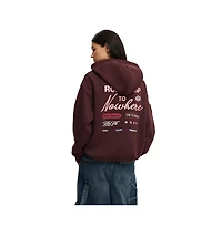 Cotton On Women's Premium Oversized Graphic Hoodie