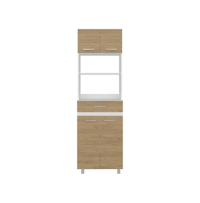 We Have Furniture Lakeridge Pantry Cabinet – Modern Storage Solution with White