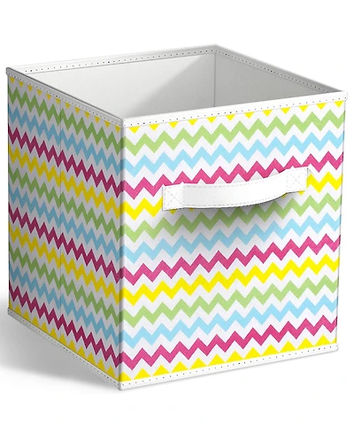 Sorbus 11 Inch Foldable Fabric Storage Cube Bin with Handles - for Organizing Pantry, Closet, Nursery, Playroom, & More