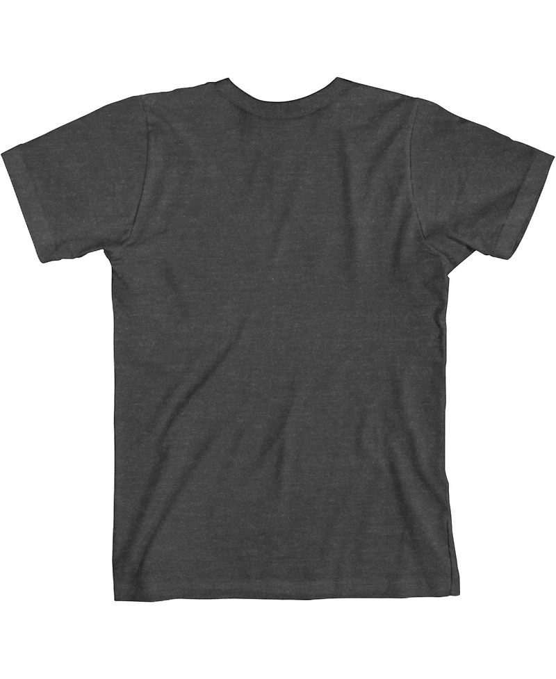 Ac/Dc Boys Classic Logo Heather Gray Short Sleeve Tee-xl
