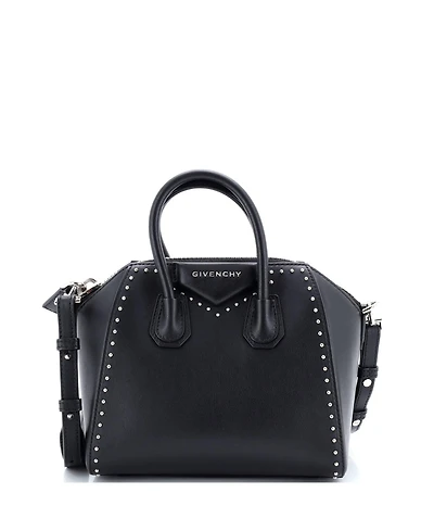 Pre-Owned Givenchy Mini Antigona Bag Studded Leather