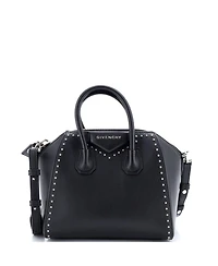 Pre-Owned Givenchy Mini Antigona Bag Studded Leather