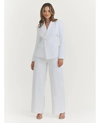 Six Stories Blake Tailored Wide Leg Pants