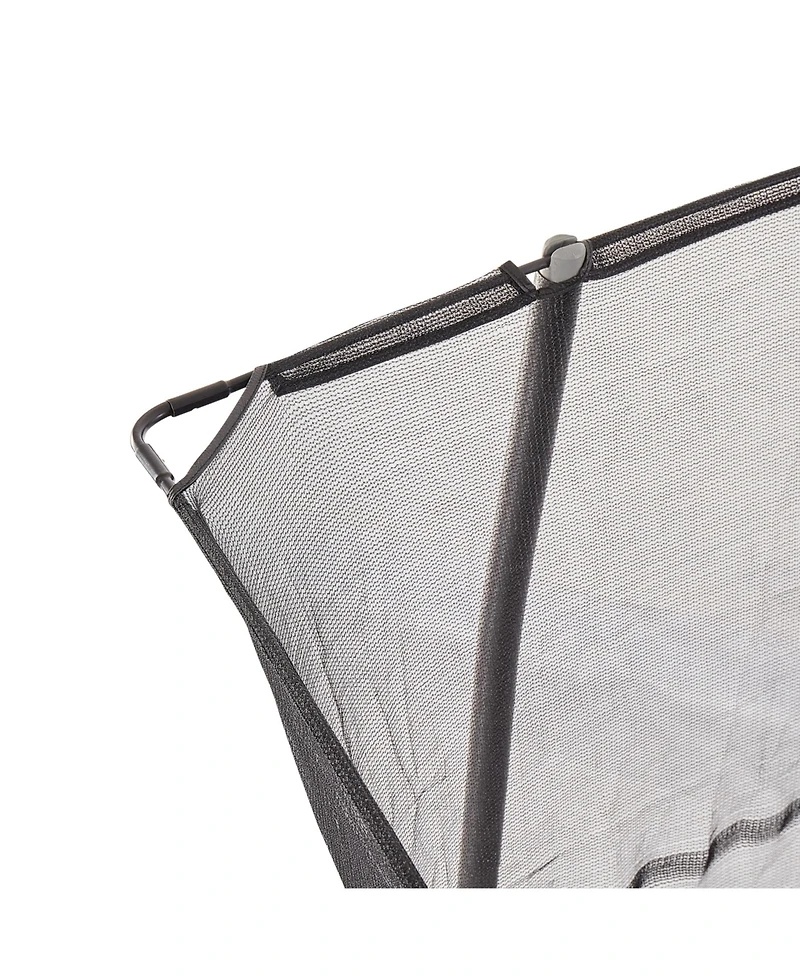 Jumpking 7ft x 10ft Rectangular Trampoline with Patented Safety Enclosure, Heavy-Duty Frame, and Powder-Coated Ladder