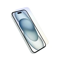 OtterBox Premium Pro Glass Antimicrobial Blue Light Screen Protector for Apple iPhone 15