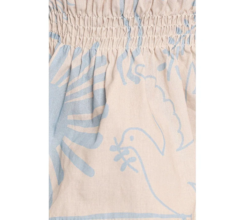 Petal and Pup Women's Elena Strapless Top - Blue Soleil