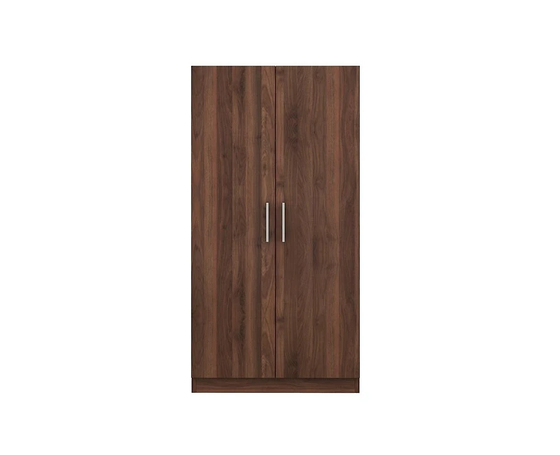 Casainc 2-Door Storage Wardrobe Cabinet Armoire with 3 Storage Shelves