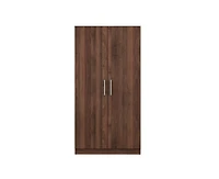 Casainc 2-Door Storage Wardrobe Cabinet Armoire with 3 Storage Shelves
