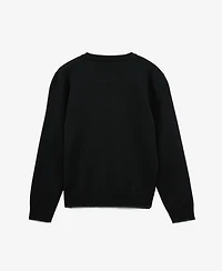 Raw X Boy's Moto Ribbing Detail Crew Neck Sweater
